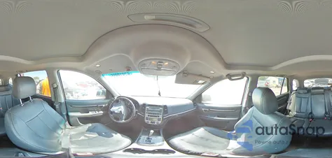 2008 Hyundai Santa Fe Se из США, поврежденный, VIN 5NMSH13E68H217479